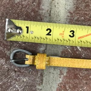 Mustard yellow 1/2 in belt